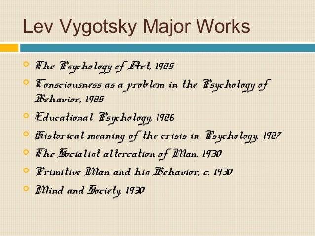 lev vygotsky education vygotsky theory pdf